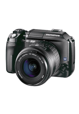 E-300 + lens