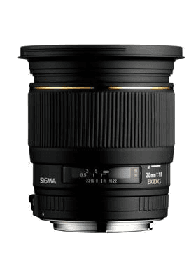 EX 20mm f1.8 DG ASP RF