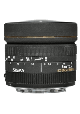 EX 8mm f/3.5 DG Fisheye